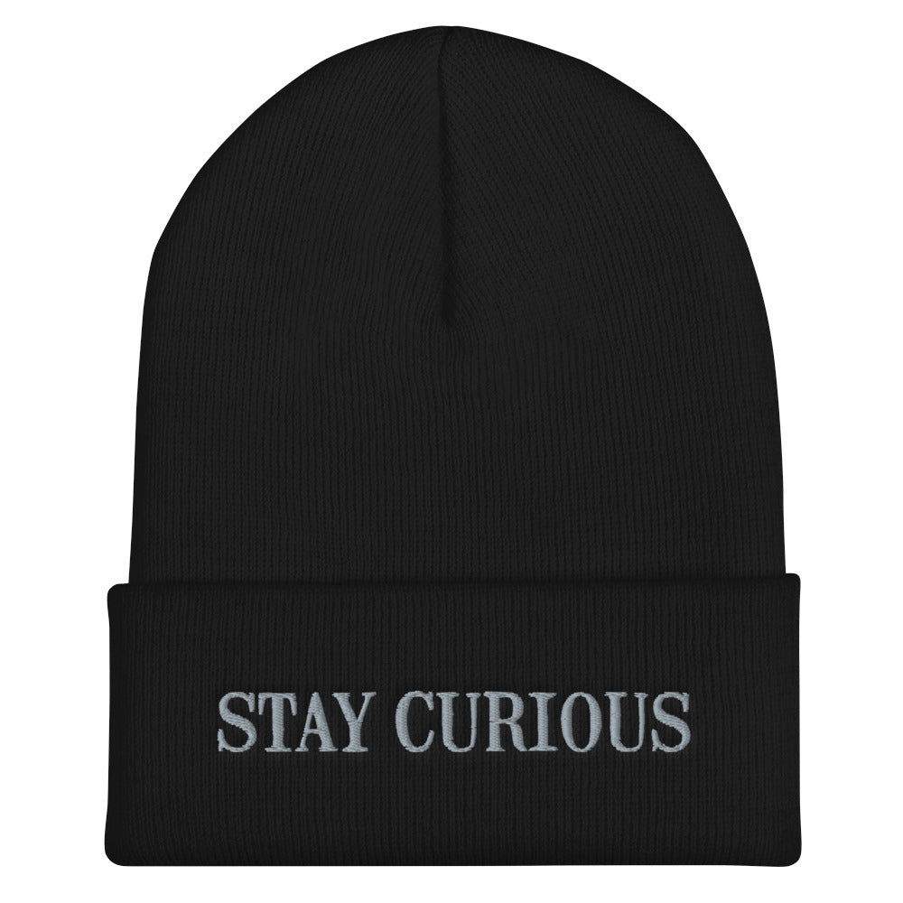 Stay Curious - Cuffed Beanie