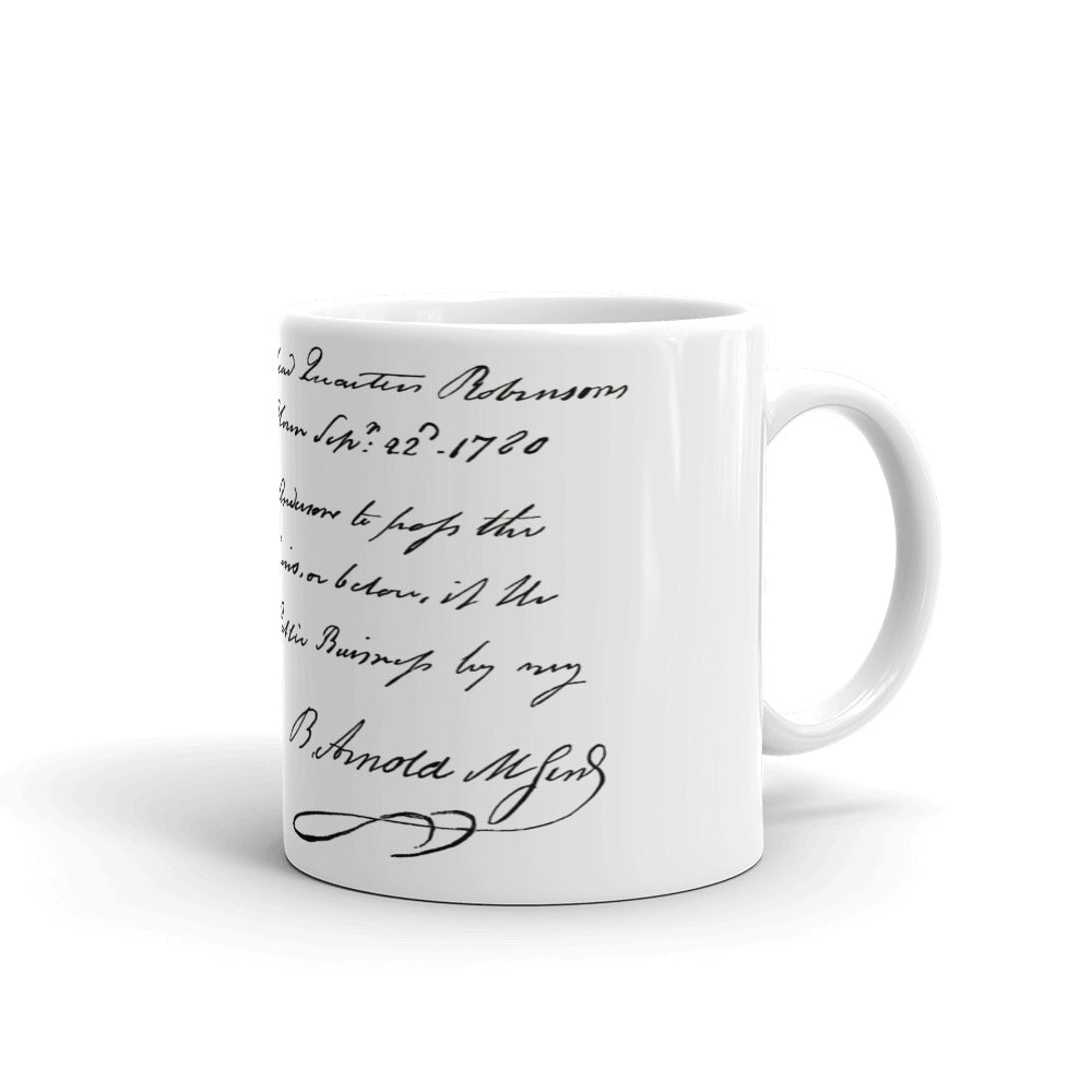 John Andre pass mug